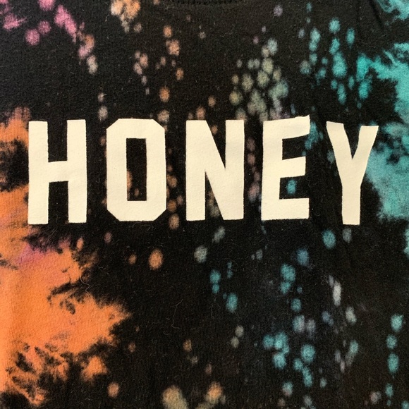 Honey Brand Paint Splatter T-Shirt - Picture 3 of 4